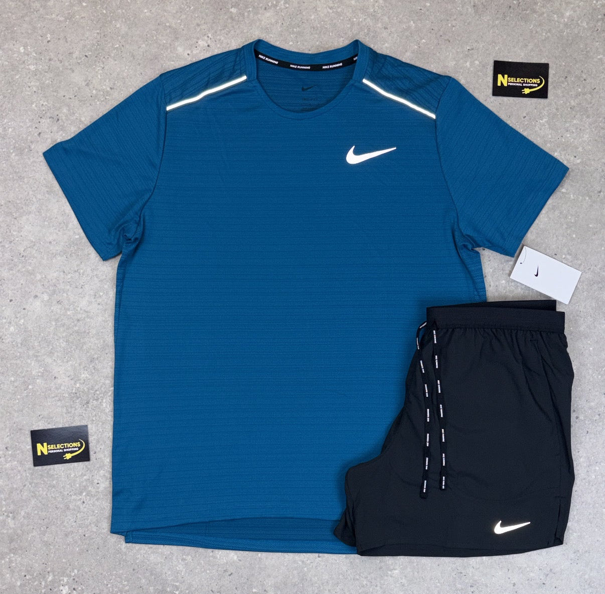 Dark Abyss Nike Miler Short Set