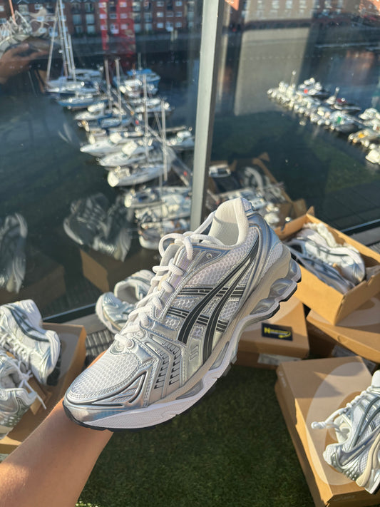 ASICS Gel-Kayano 14 White/Graphite Grey