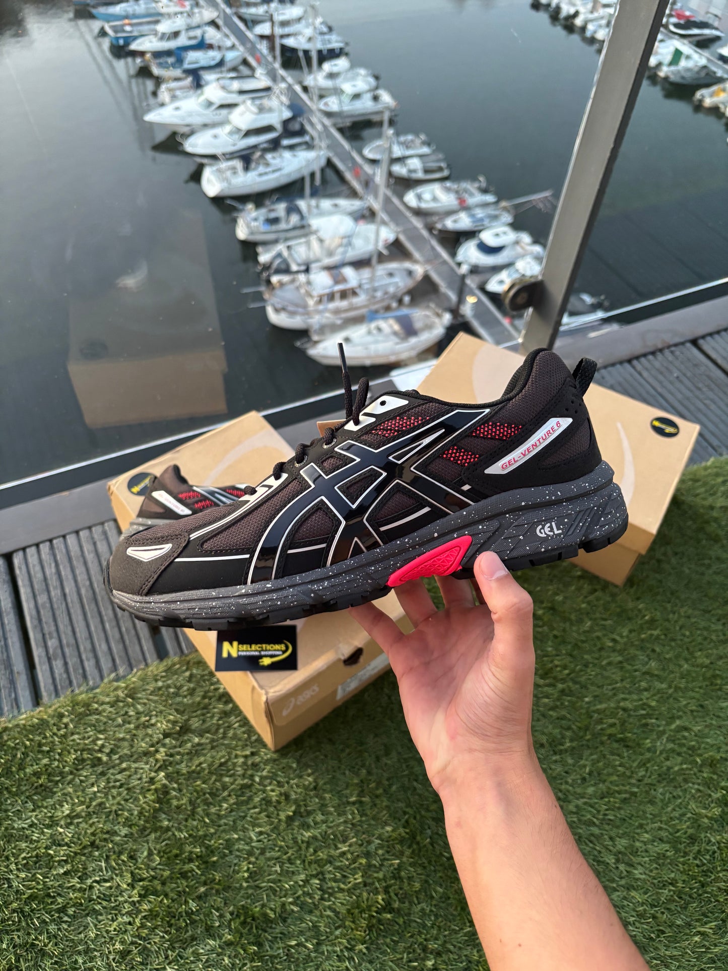 ASICS Gel-Venture 6 Obsidian Grey/Black