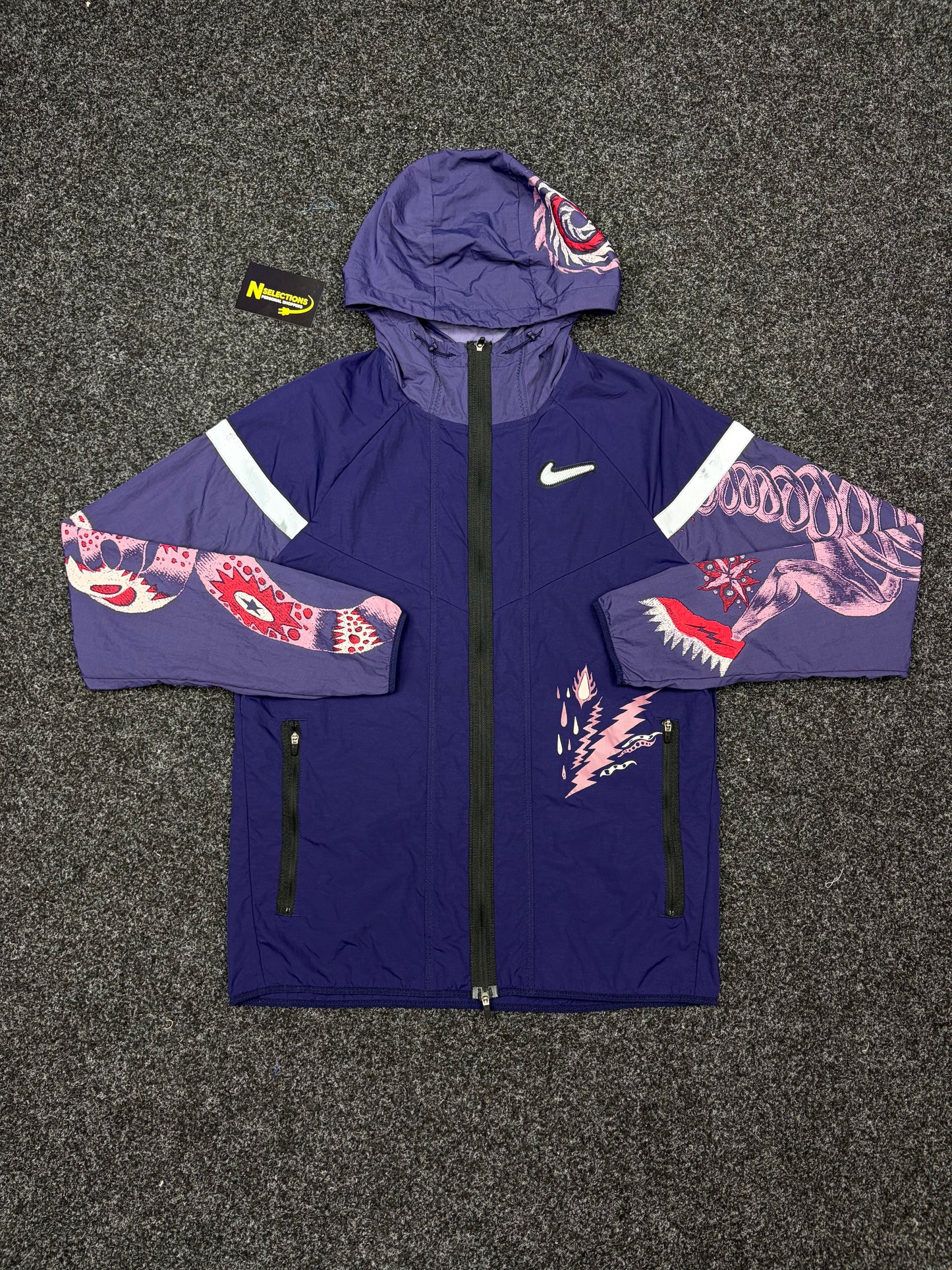 Purple Nike Dragon Windbreaker
