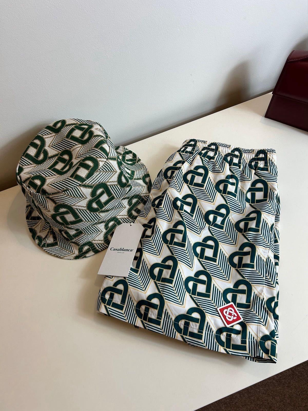 Casablanca Short X Bucket Hat