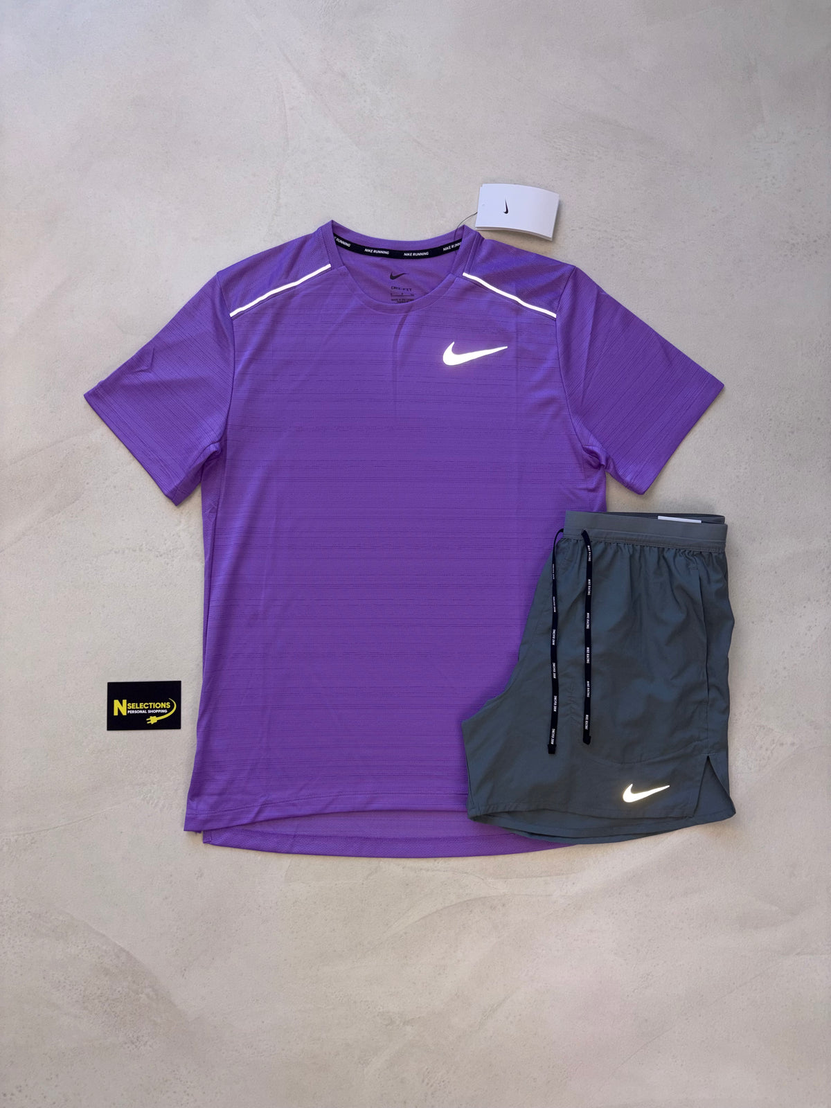Nike Miler Violet Set
