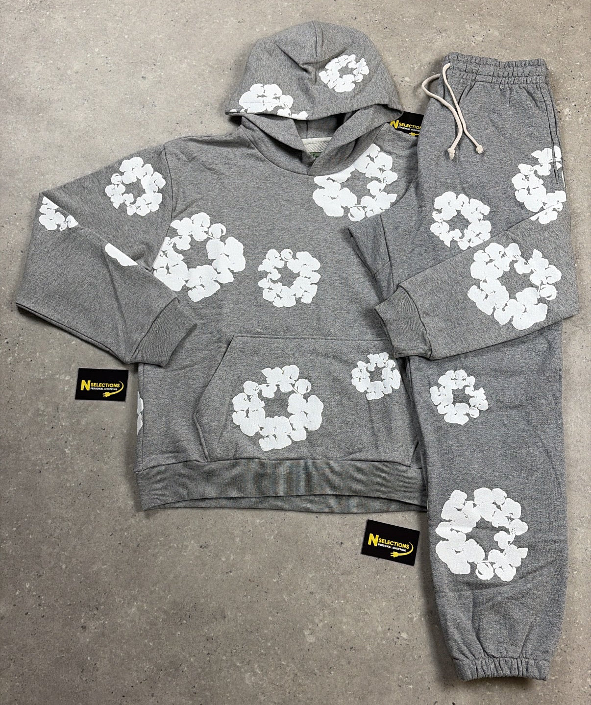 Grey Denim Tears Tracksuit