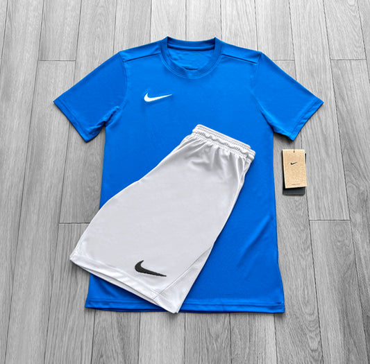 Nike Dri-Fit Set (Dark Blue/White)