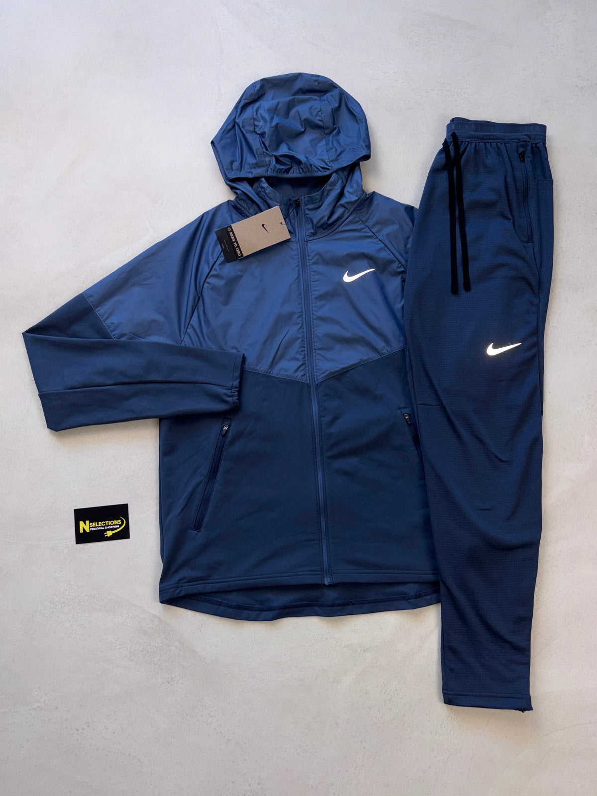 Nike Navy ThermaFit Tracksuit