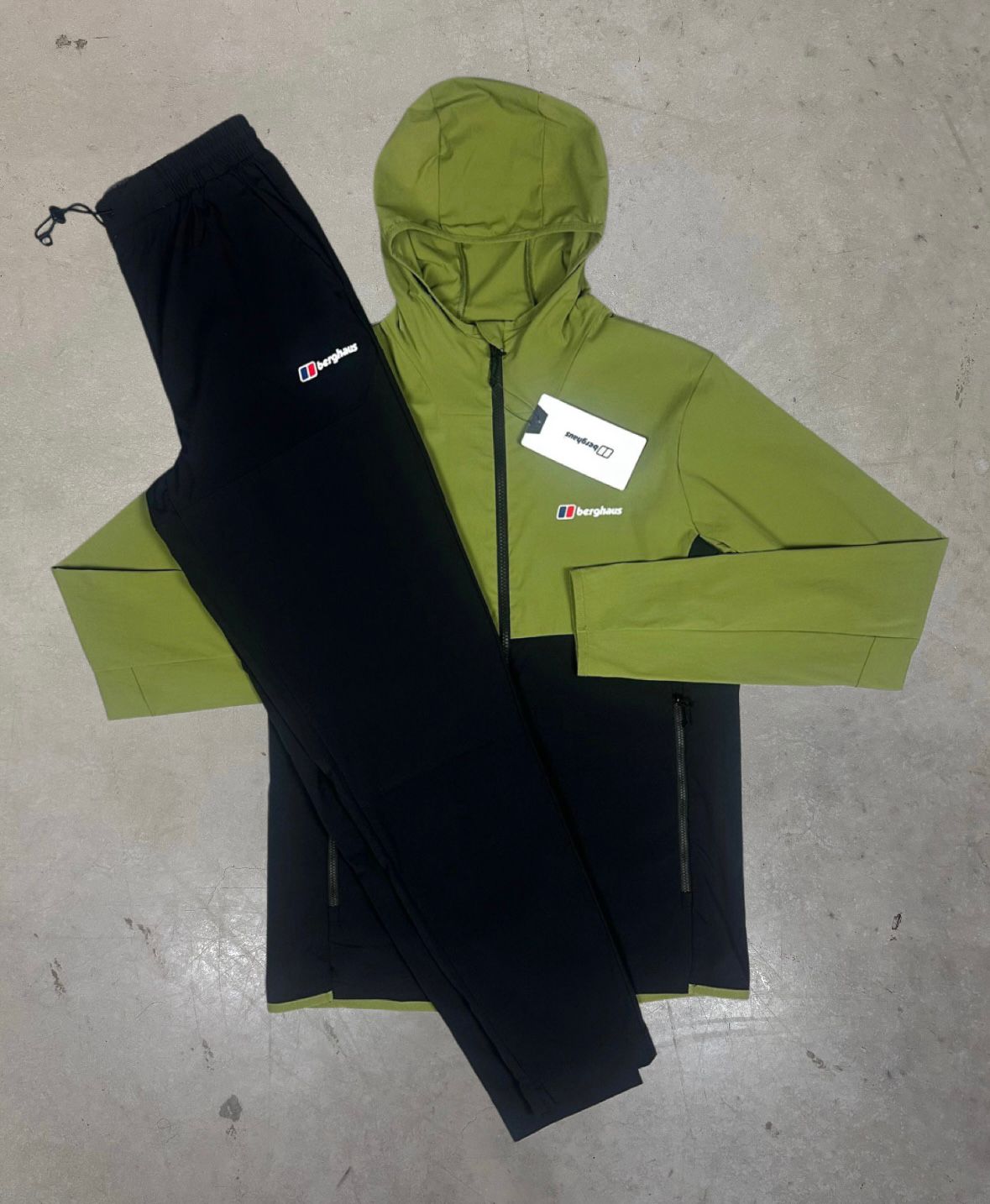 Khaki/Black Berghaus Tracksuit