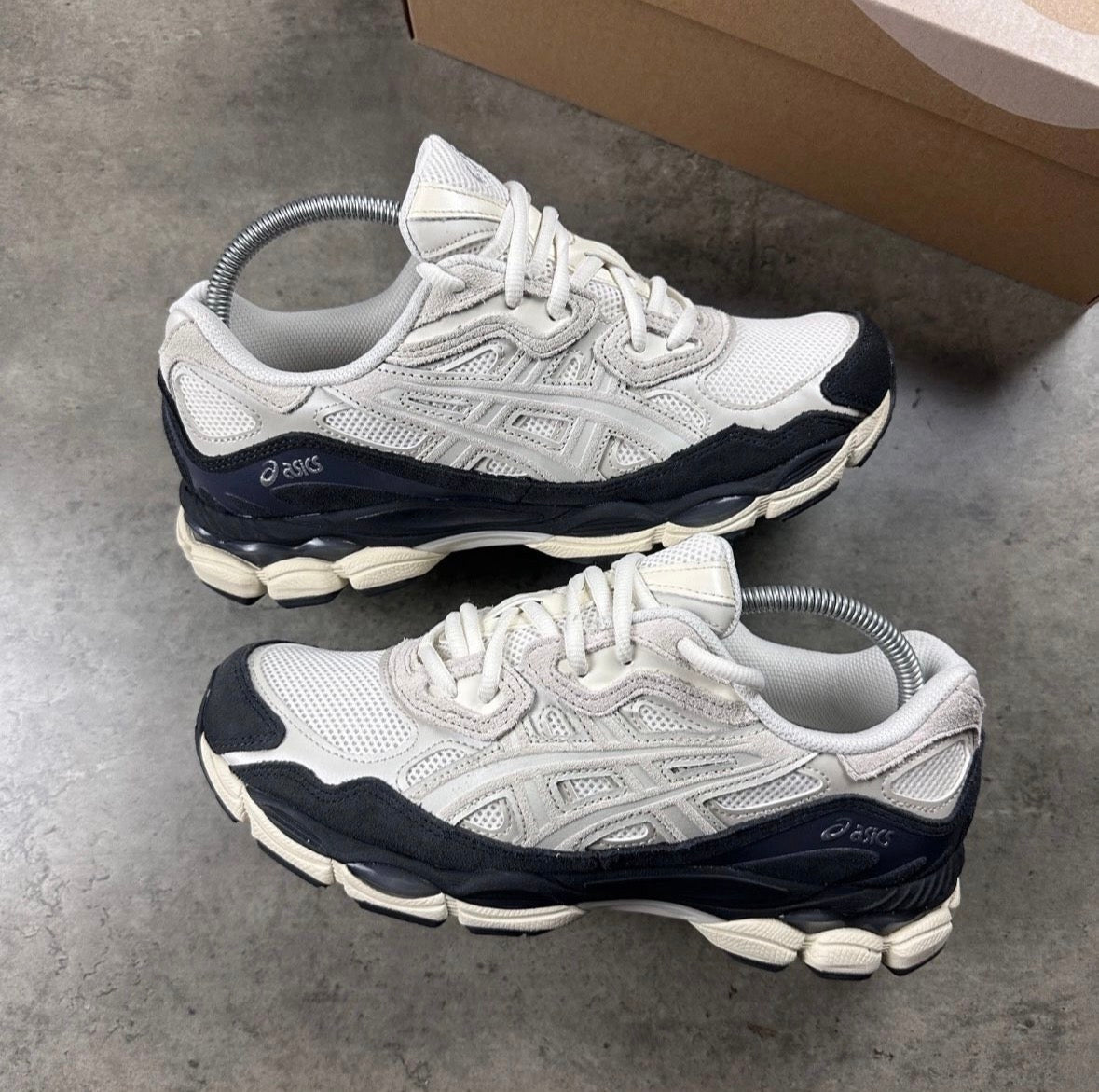 Asics Gel NYC White Smoke Grey