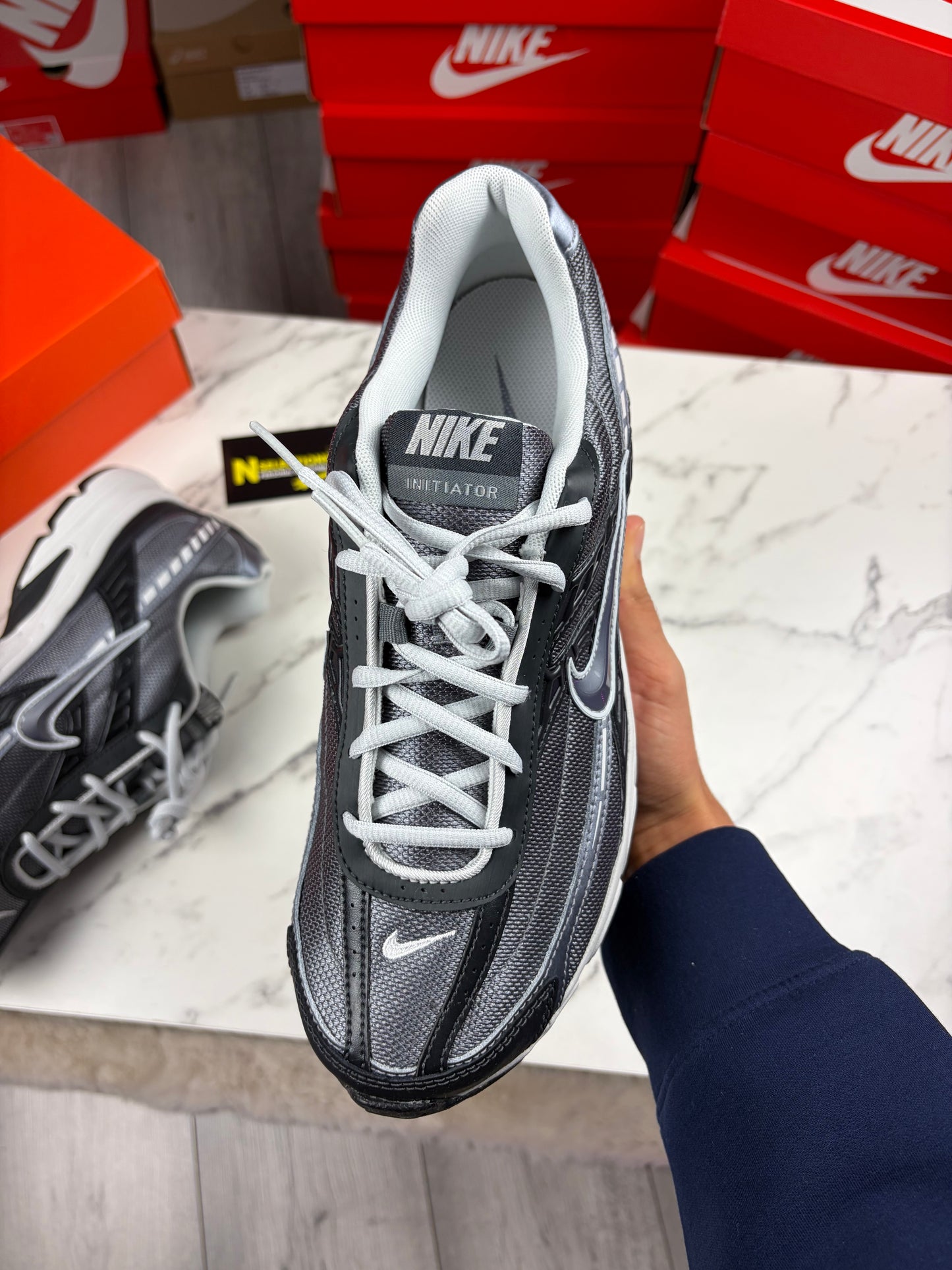 Grey Nike Initiators
