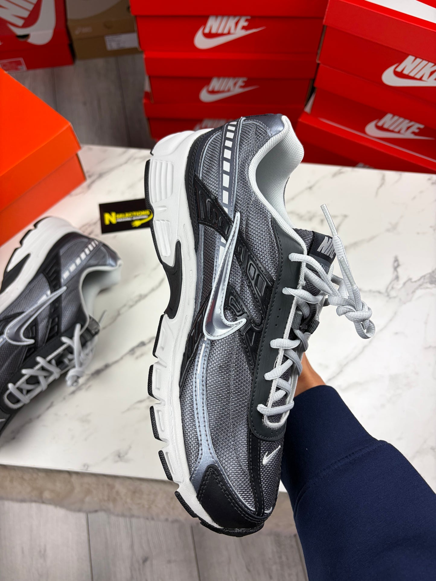 Grey Nike Initiators