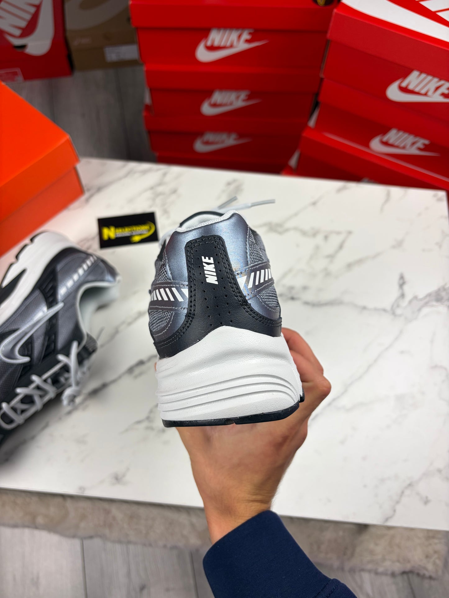 Grey Nike Initiators