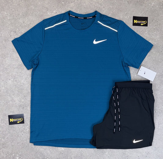 Dark Abyss Nike Miler Short Set