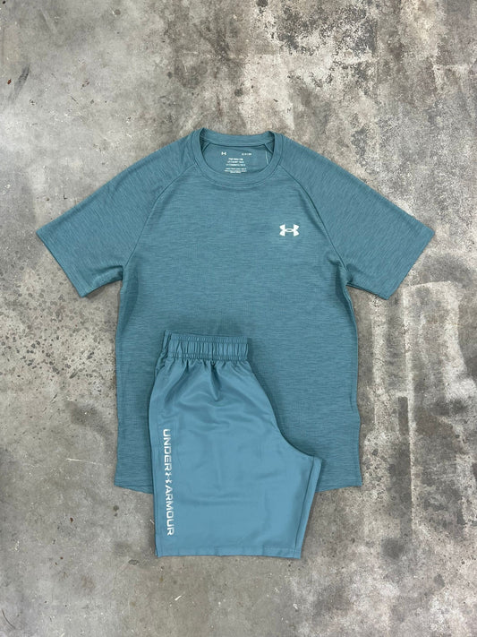 UnderArmour Short Set “Teal”