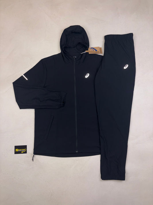 Asics Black Repel Tracksuit