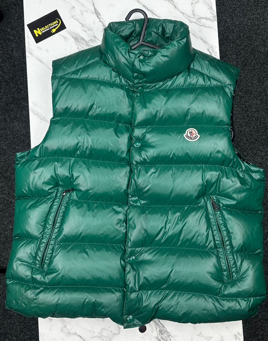 Emerald Green Moncler Gilet (Preowned)