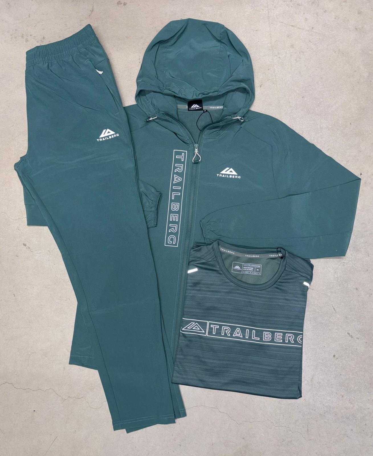 Green Trailberg Trio Tracksuit
