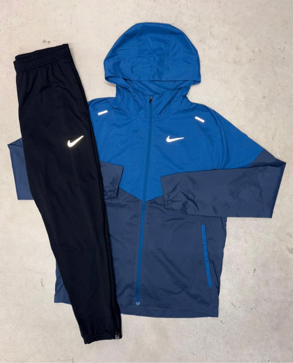 Nike Miler Tracksuit Thunder Blue