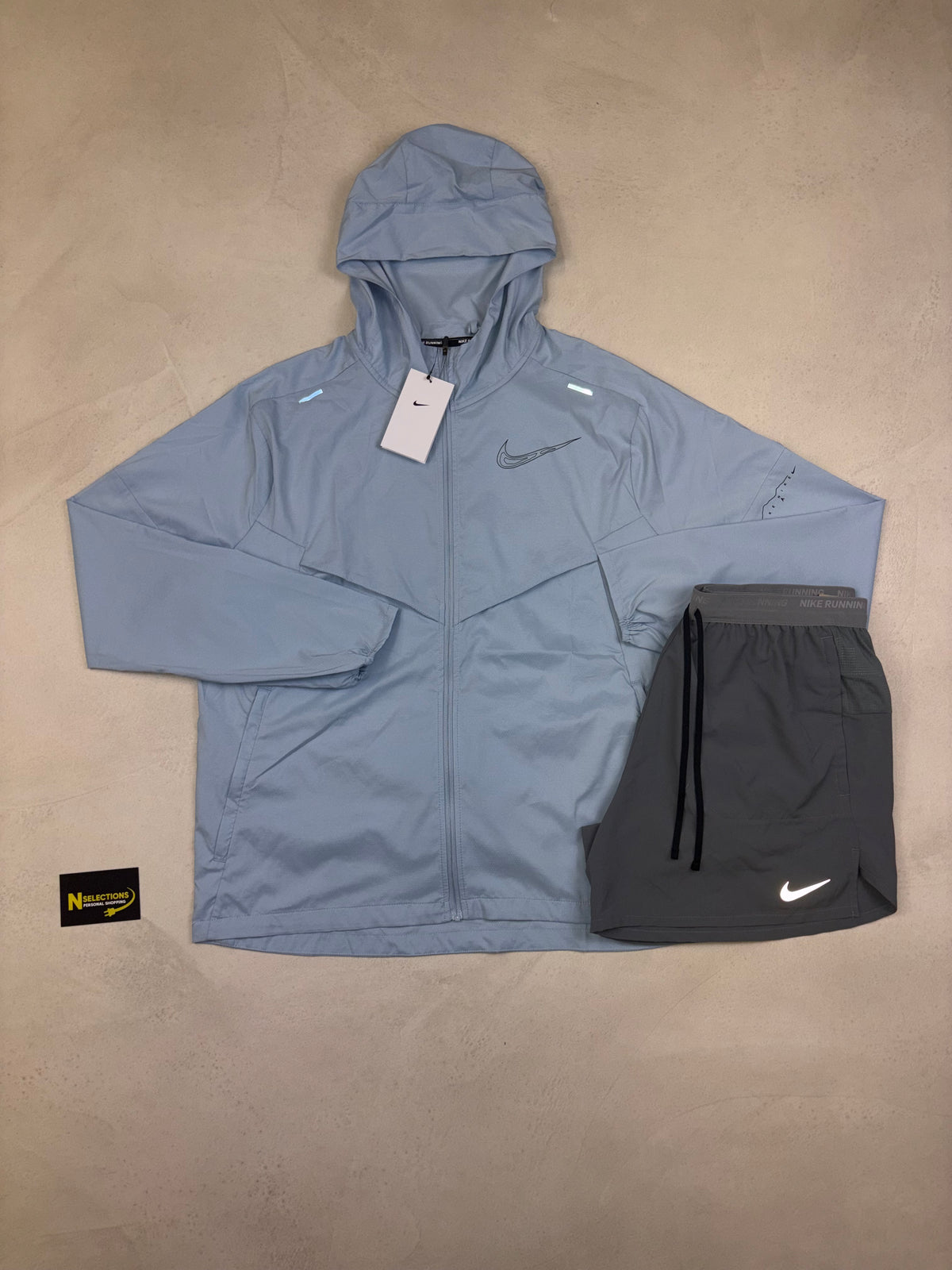 Nike Denim Blue Jacket Set