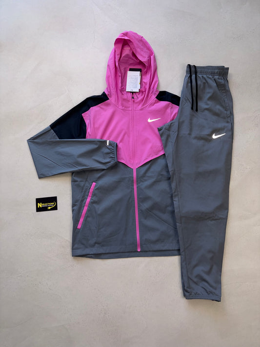 Pink Nike Miler Tracksuit