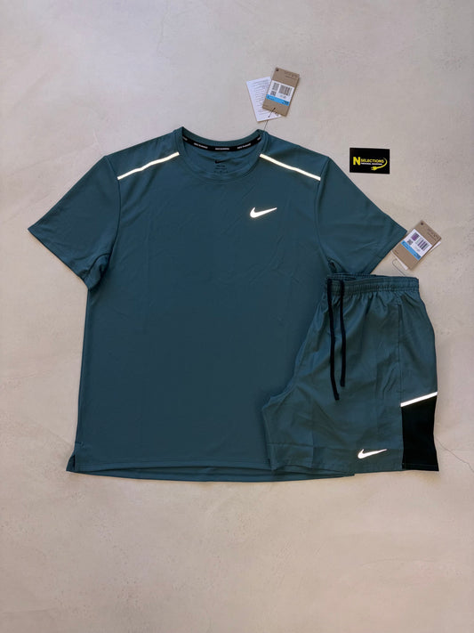 Nike Miler Abyss Green Set