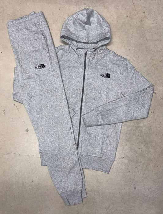North Face Fleece Zip Tracksuit