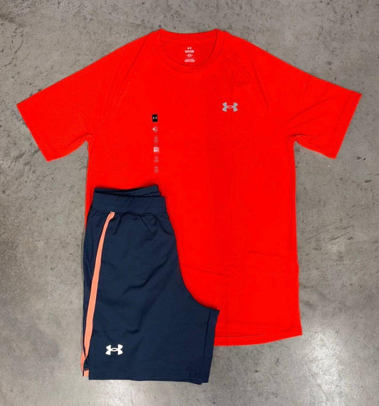 Underarmour Tech Short Set “Red”
