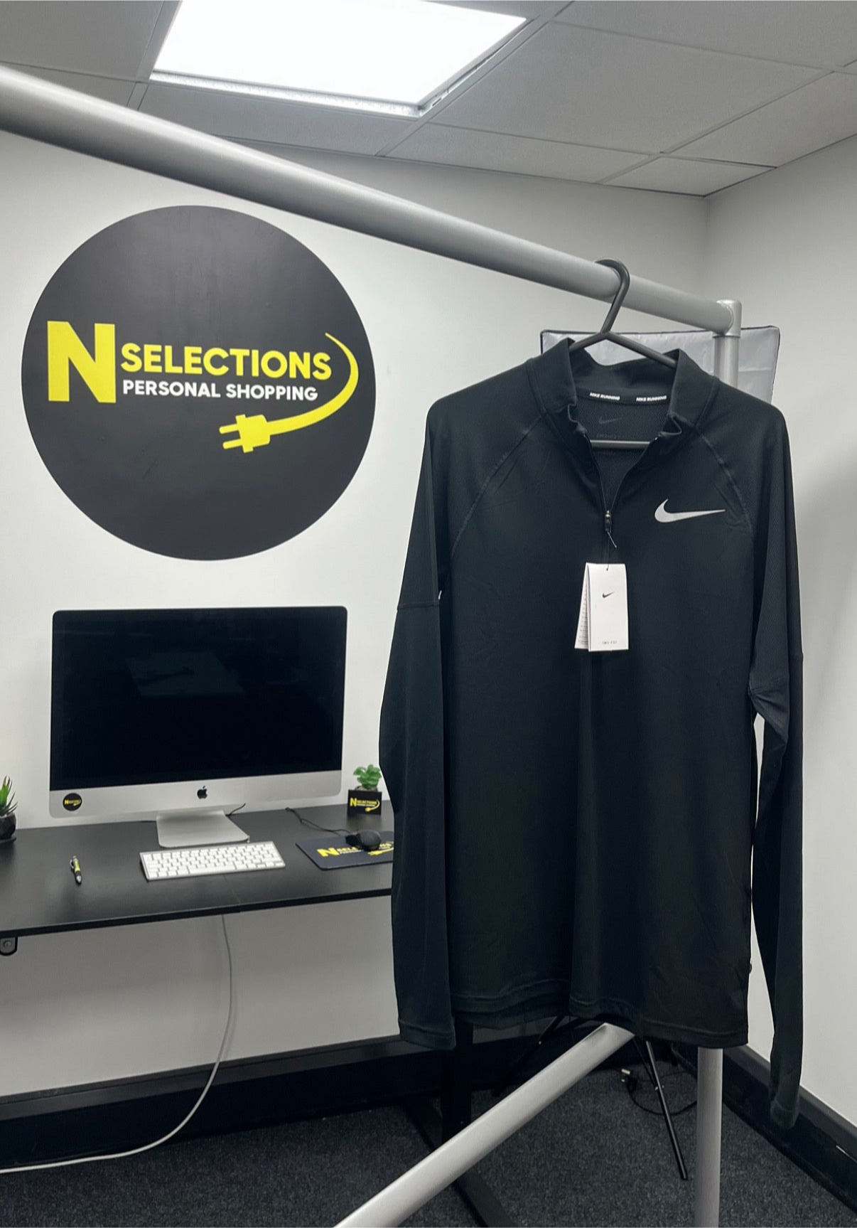 Black Nike Q-Zip