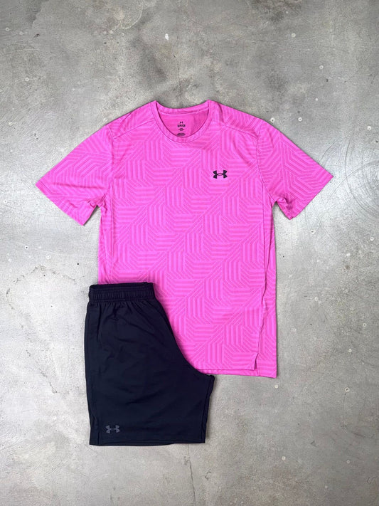 UnderArmour Short Set “Purple/Black”