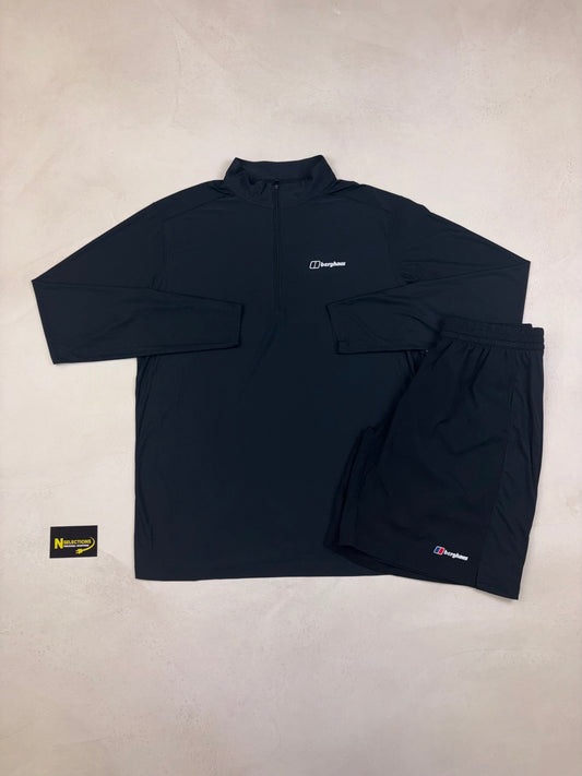Berghaus Black Q-Zip Set