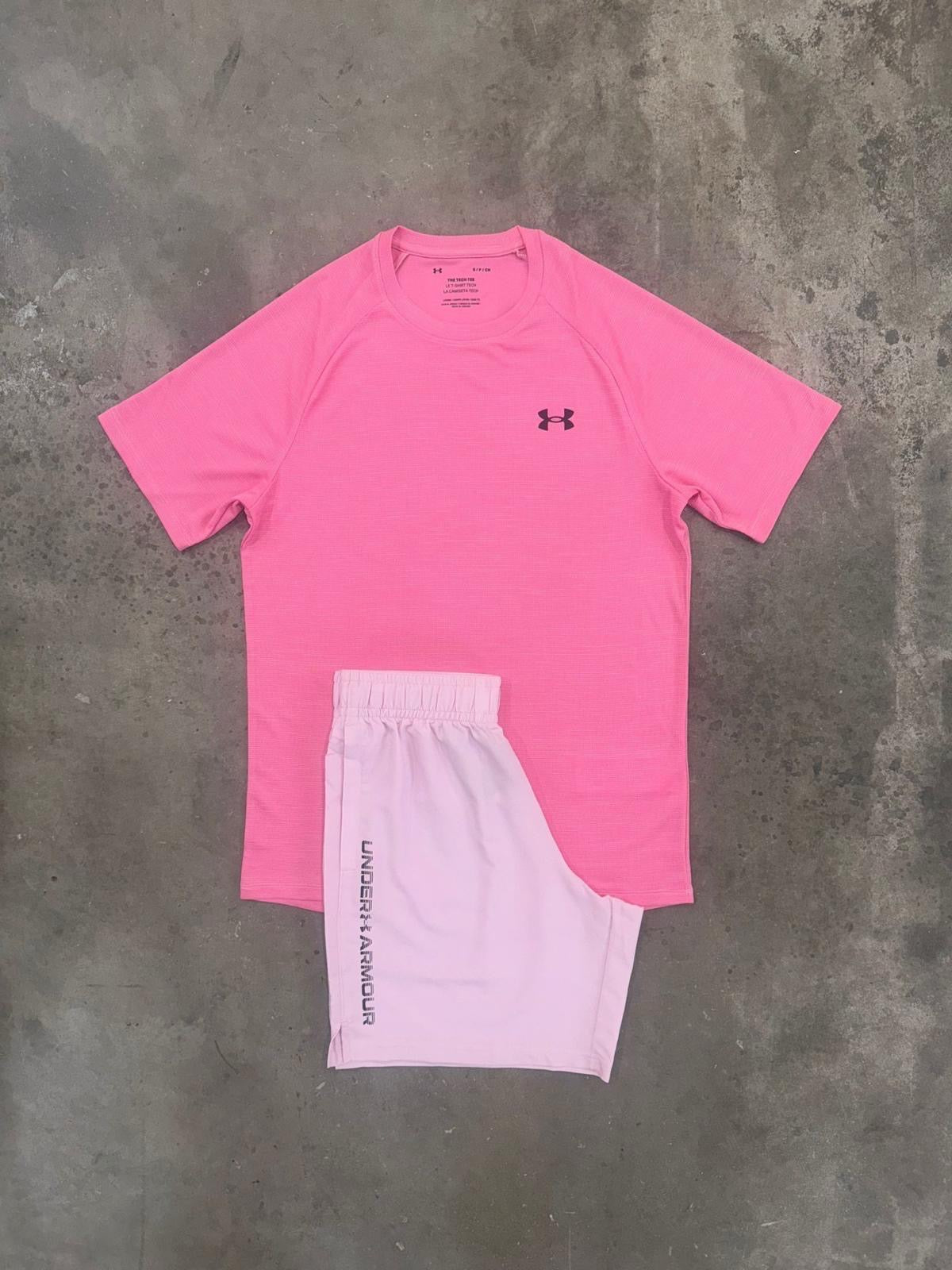 Underarmour Short Set “Pink”