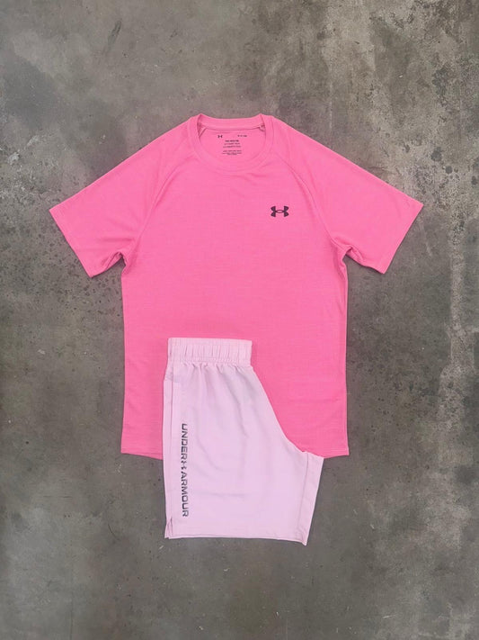 Underarmour Short Set “Pink”