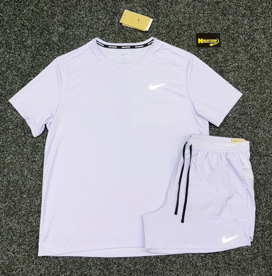 Lavender Nike Short Set