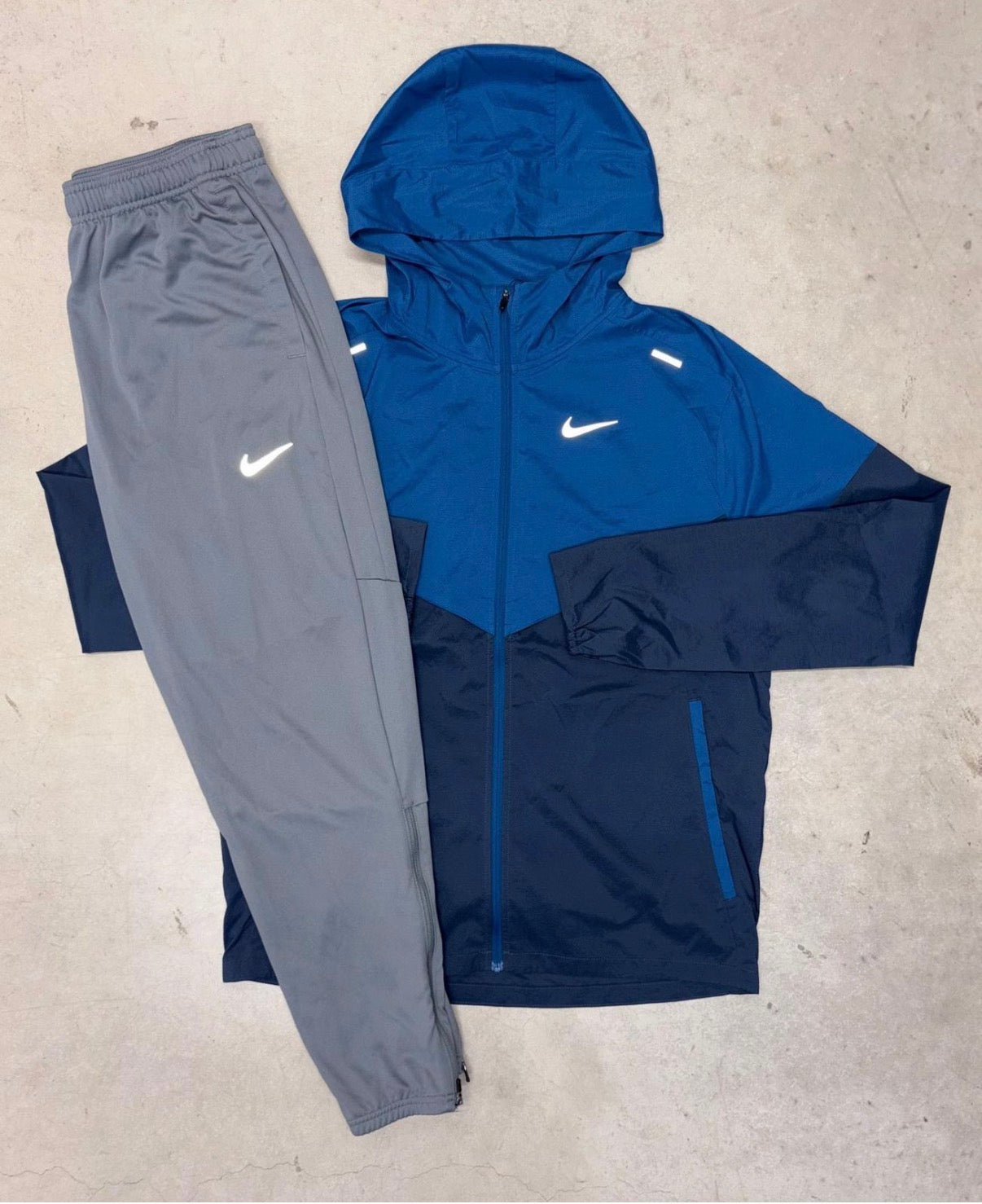Nike Miler Tracksuit Thunder Blue