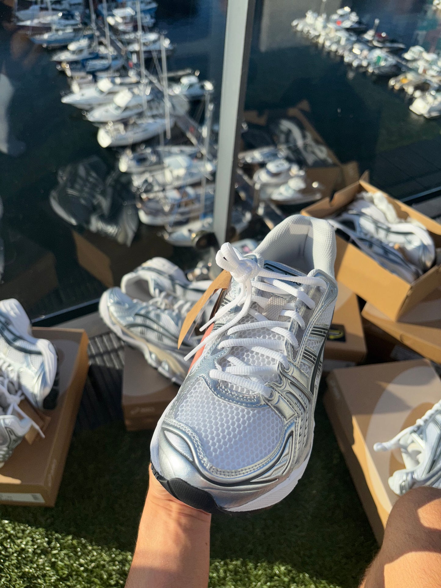 ASICS Gel-Kayano 14 White/Graphite Grey