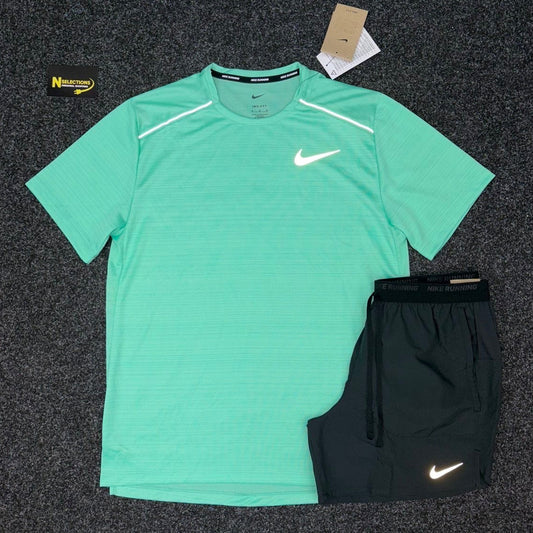 Mint Nike Miler Short Set