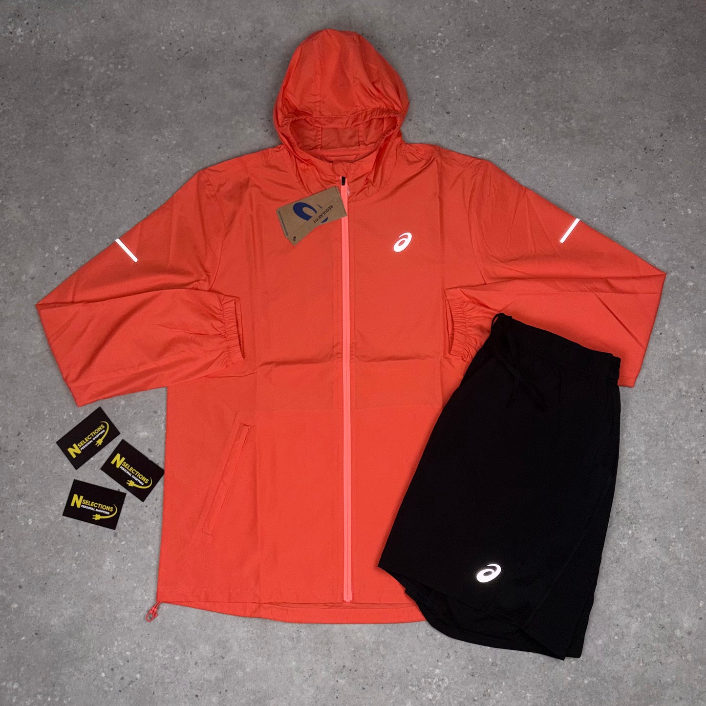 Coral Reef Asics Jacket Set