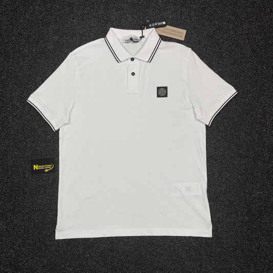 White Stone island Polo Shirt