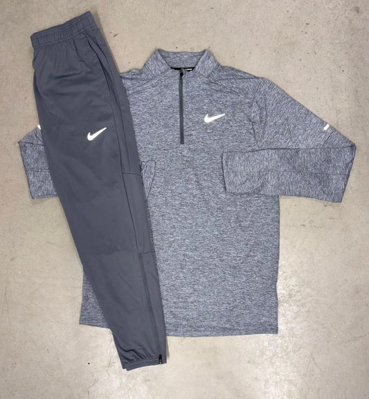 Nike Stride Grey Q-Zip Tracksuit