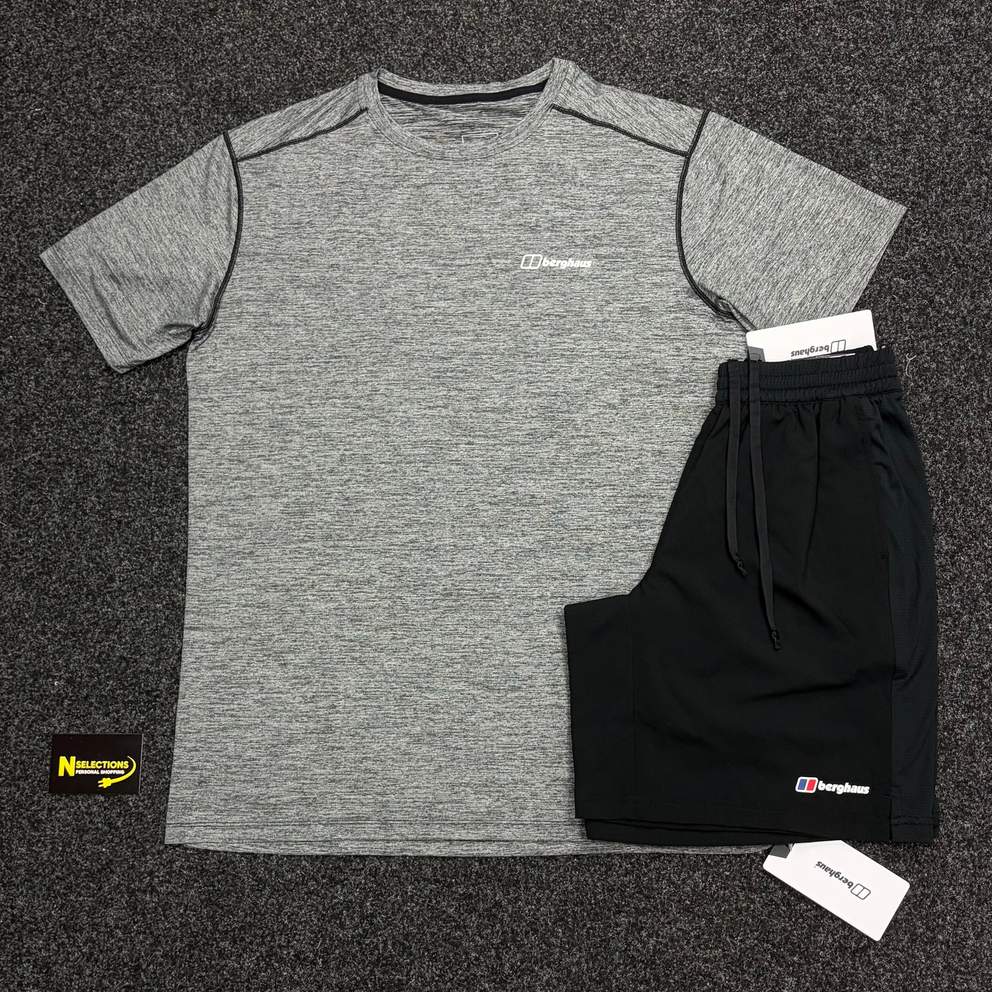 Grey Berghaus Short Set