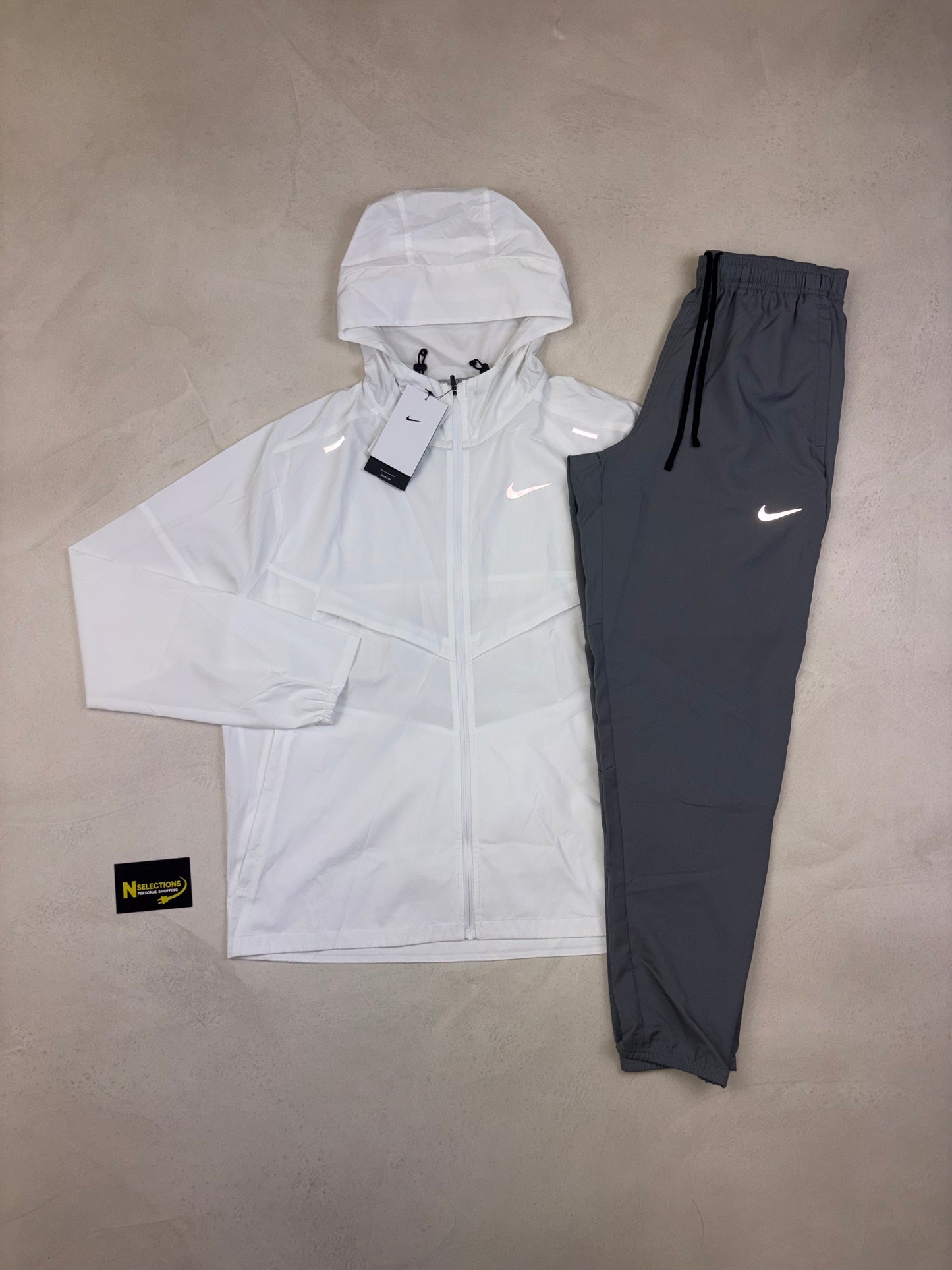 Nike White UV Tracksuit