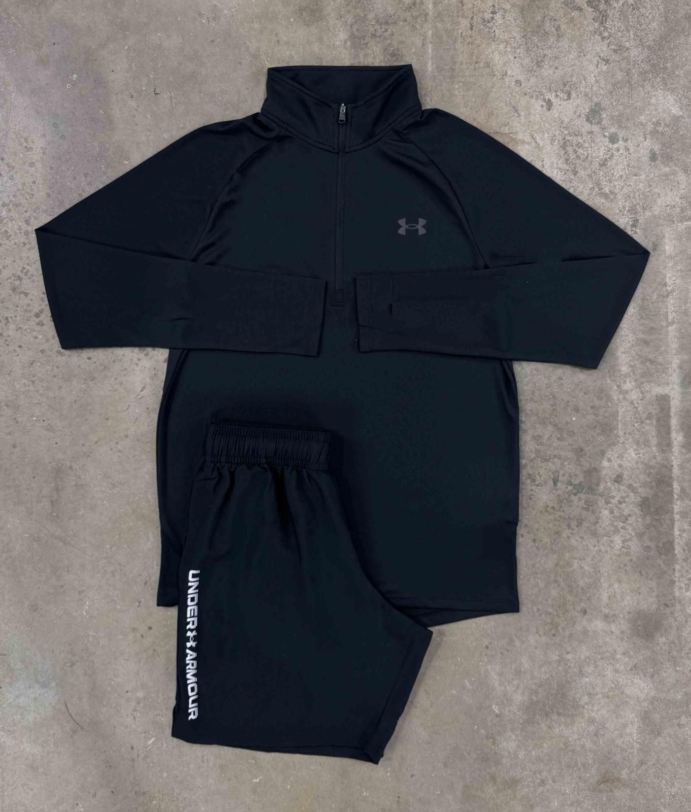 UnderArmour Qzip Set “Black”