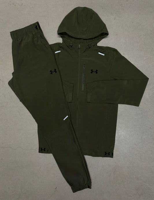 Khaki Underarmour Tracksuit