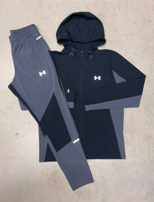 Black/Grey Underarmour Tracksuit