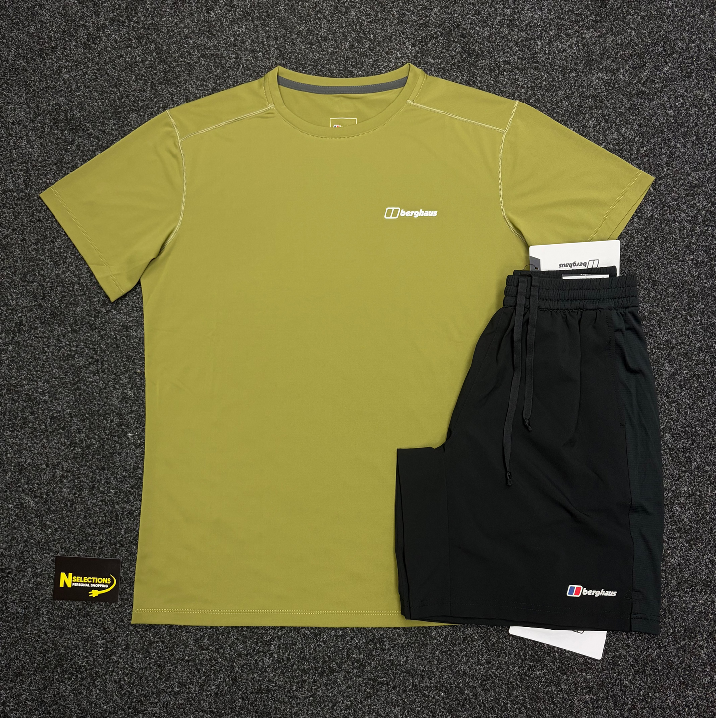 Khaki Berghaus Short Set
