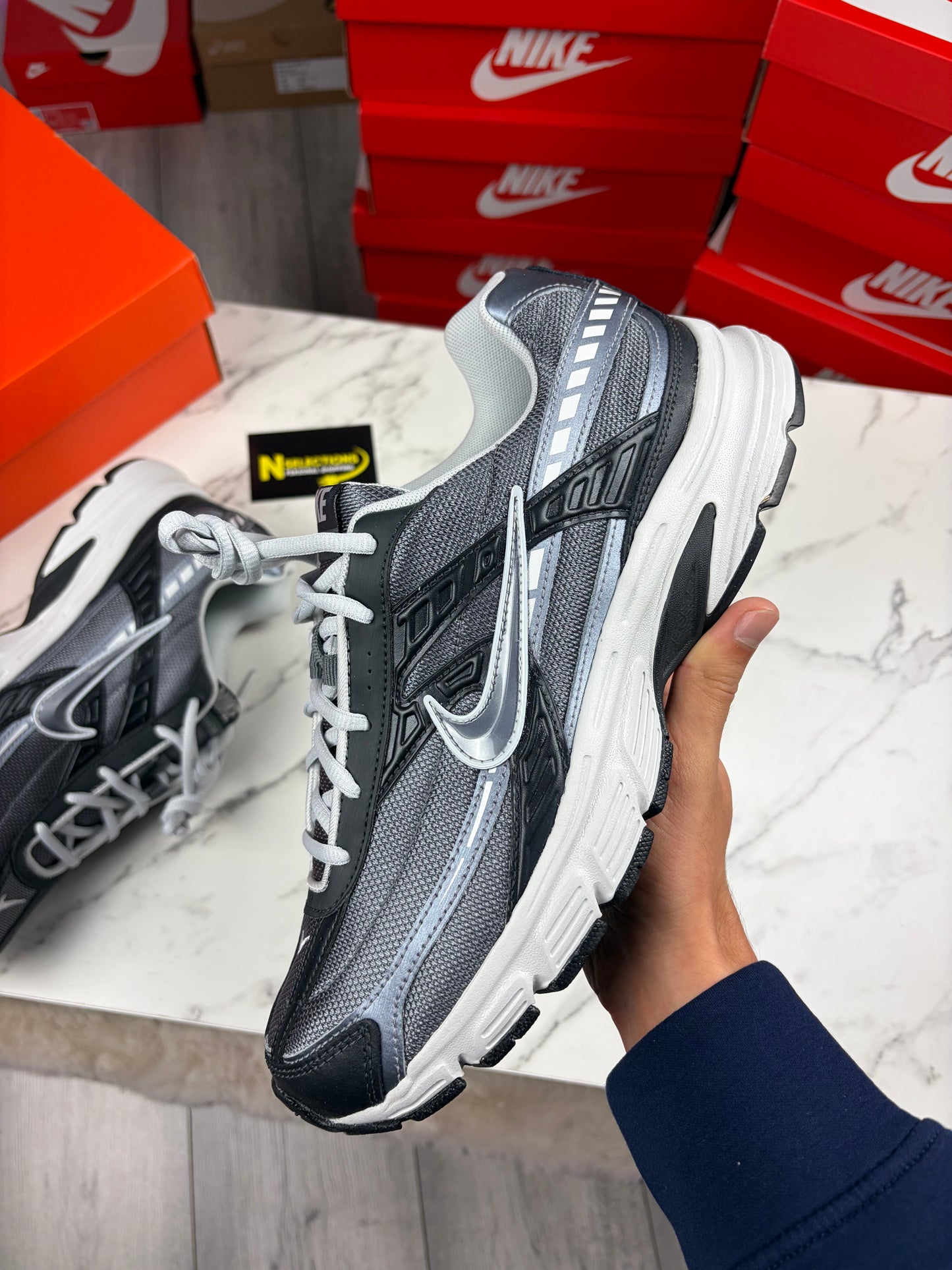 Grey Nike Initiators