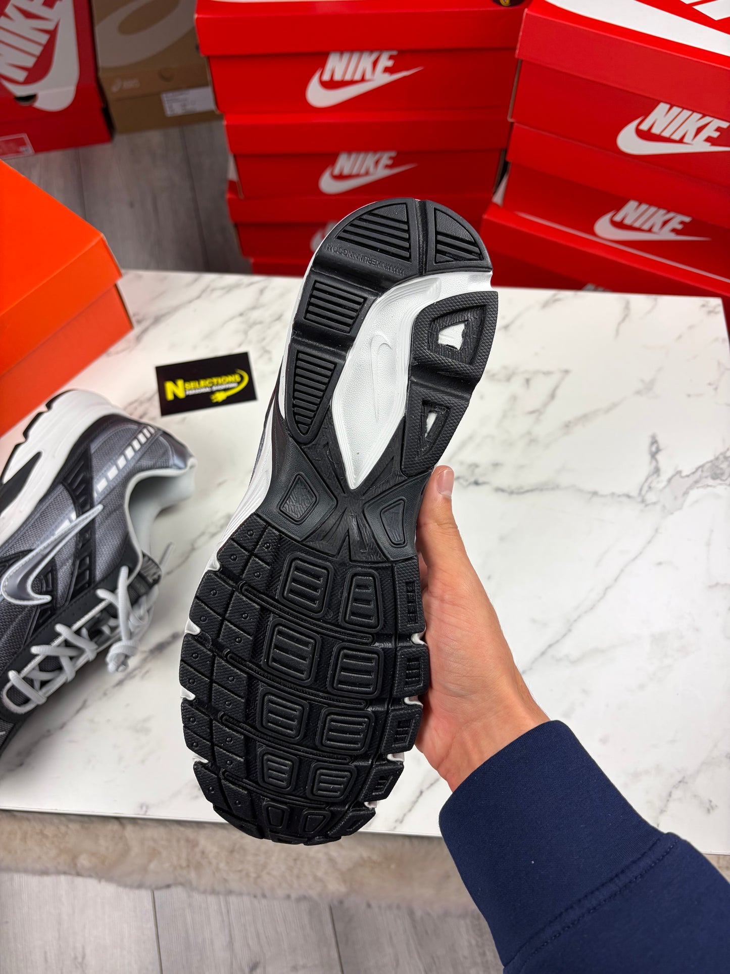 Grey Nike Initiators