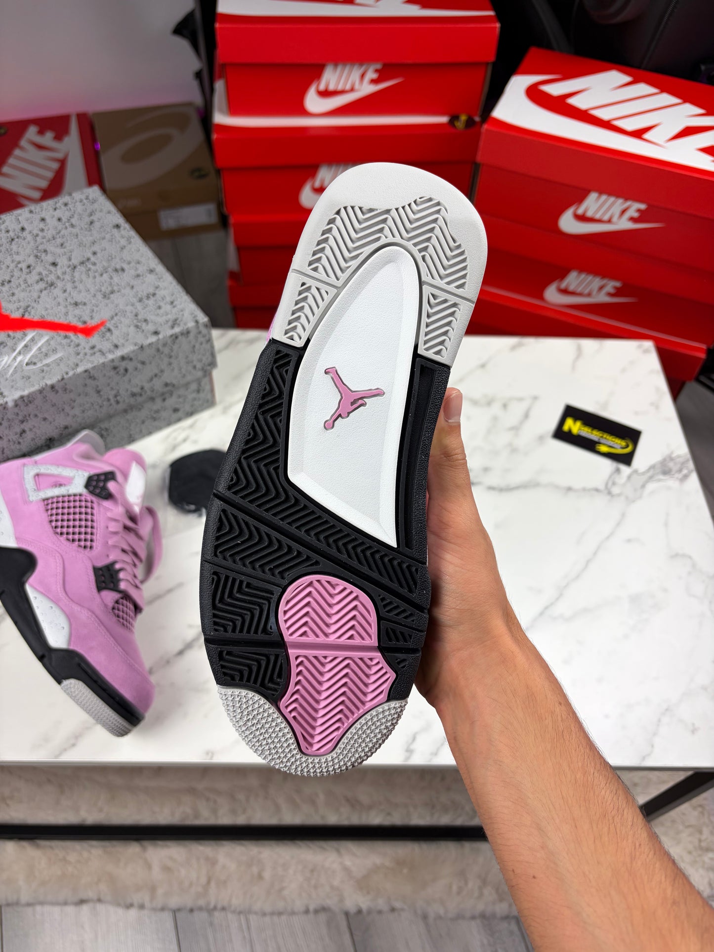 Pink J4s