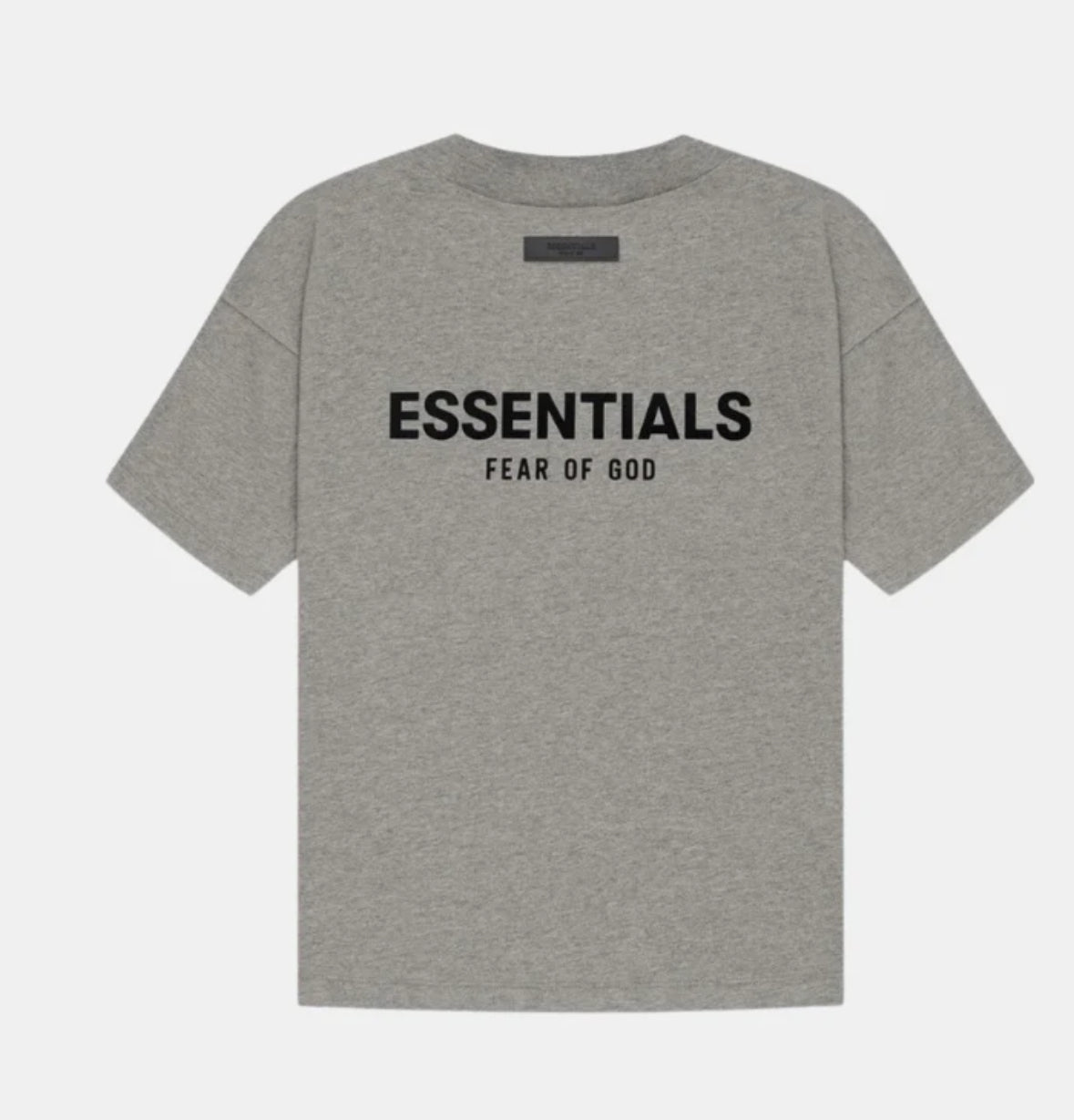 Fear of God Essentials Short Set Dark Heather Oatmeal (SS22)
