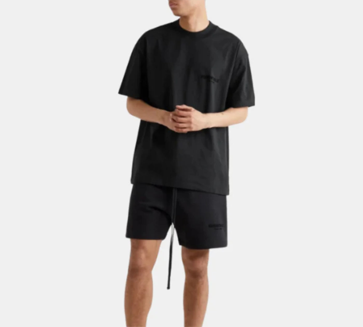 Fear of God Essentials Short Set Black (SS22)